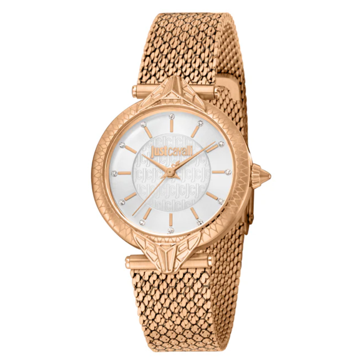 MONTRE JUST CAVALI FEMME SIMPLE ACIER